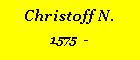 Textfeld: Christoff N.1575  -