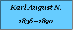 Textfeld: Karl August N.18361890